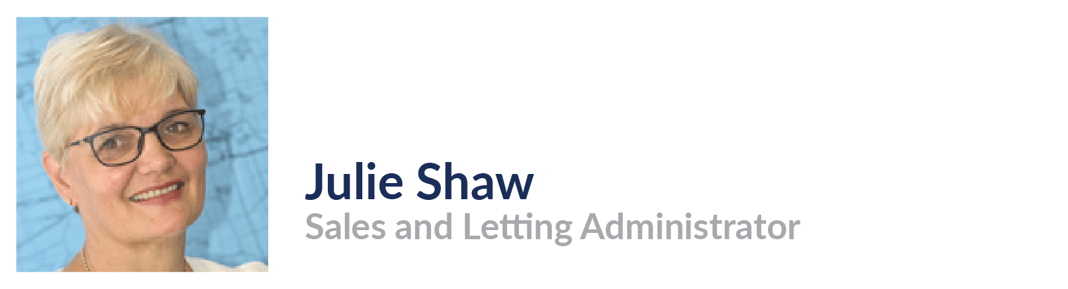 Julie Shaw, Sales and Letting Administrator, John Taylors Estate Agents and Auctioneers