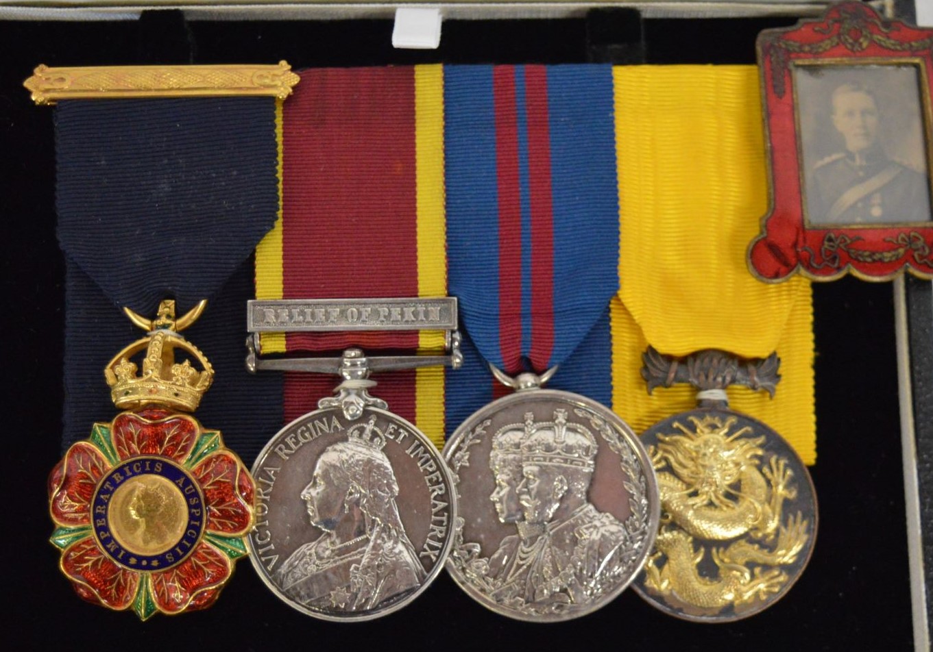 medals2 John Taylors Auction Highlights Silver bowl